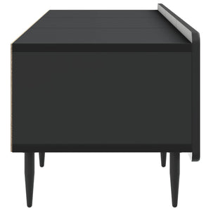 Ντουλάπι TV Μαύρο 147 x 34,5 x 32 εκ Επεξεργασμένο Ξύλο - Pakobazaar