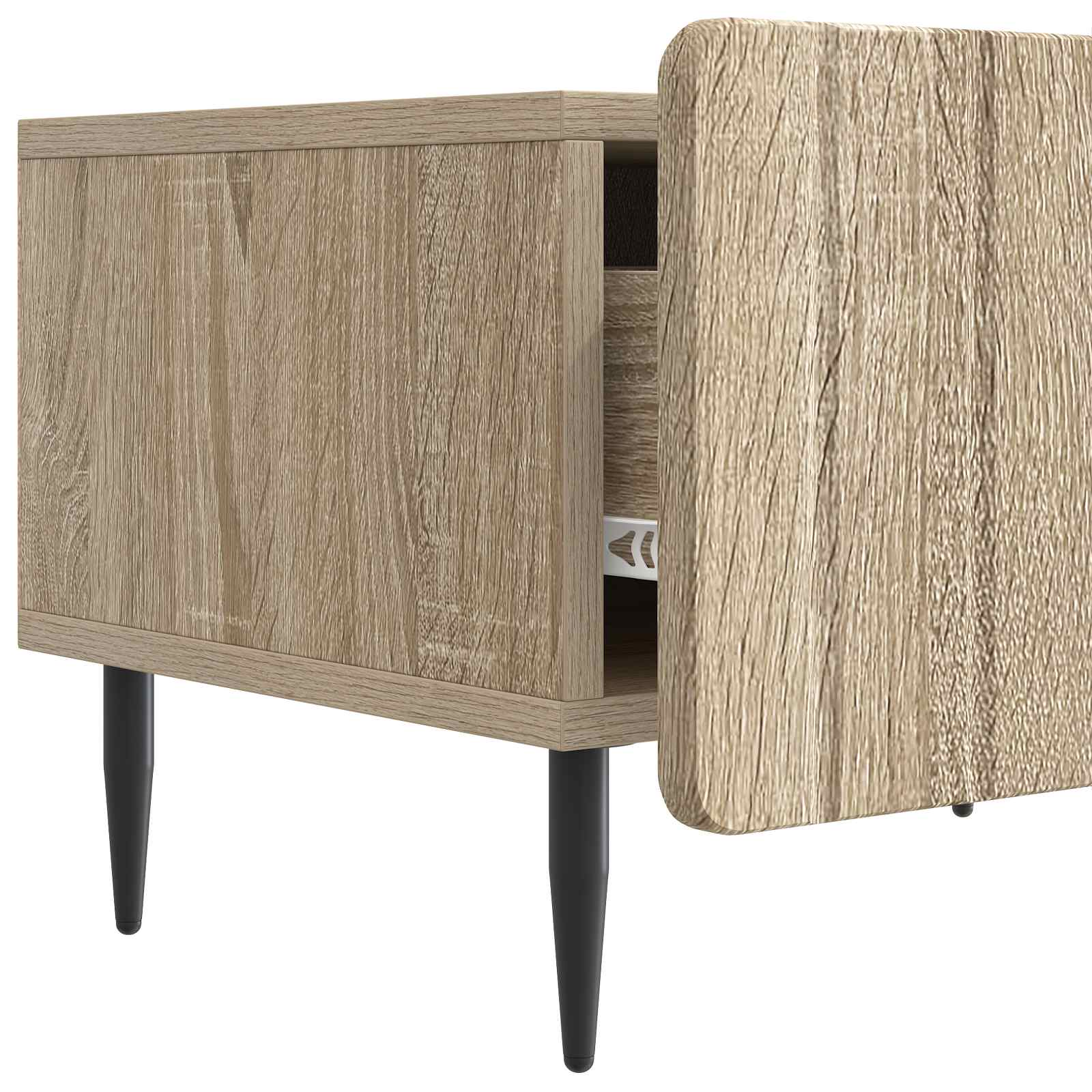 Ντουλάπι TV Sonoma Δρυς 147 x 34,5 x 32 εκ Επεξεργασμένο Ξύλο - Pakobazaar