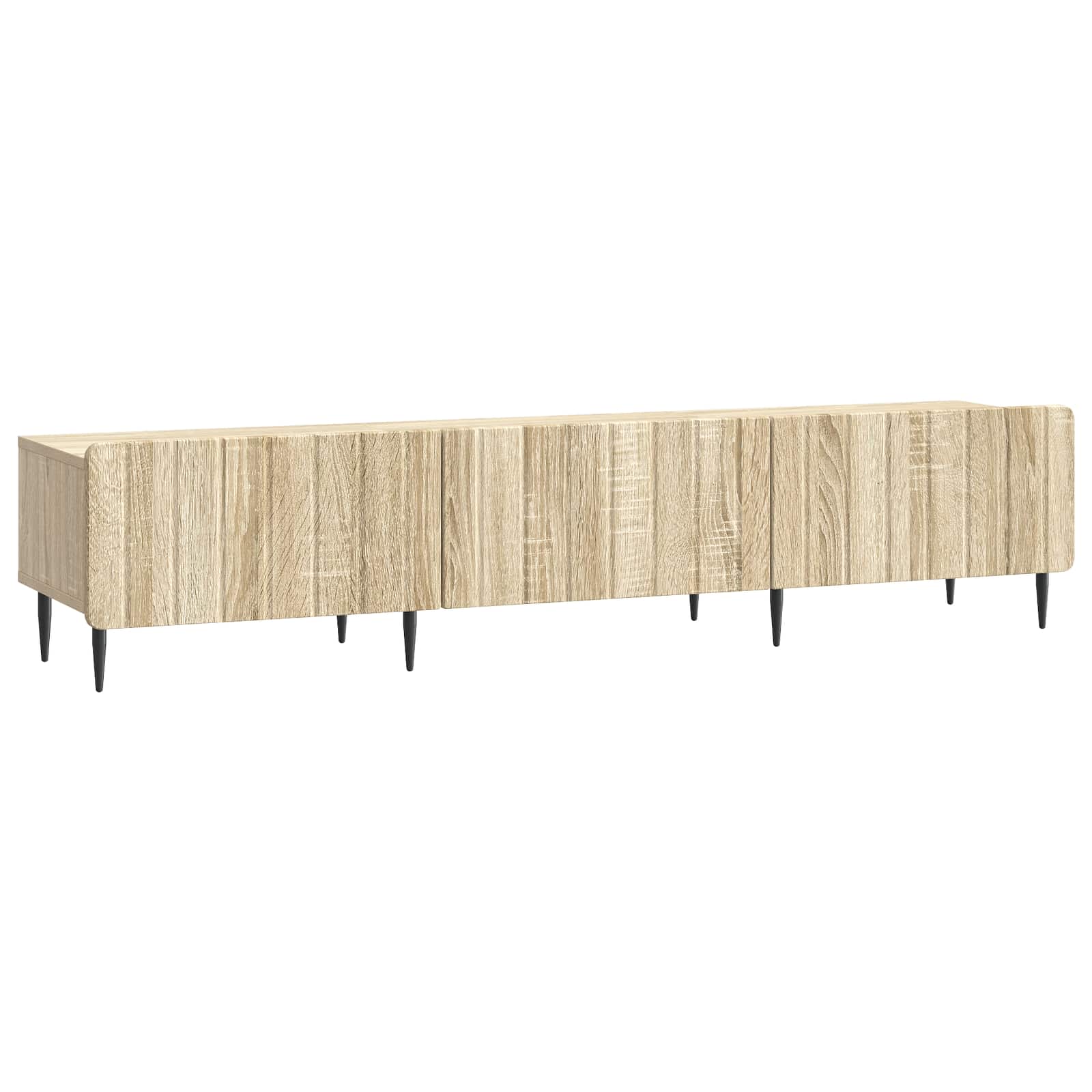 Ντουλάπι TV Sonoma Δρυς 147 x 34,5 x 32 εκ Επεξεργασμένο Ξύλο - Pakobazaar