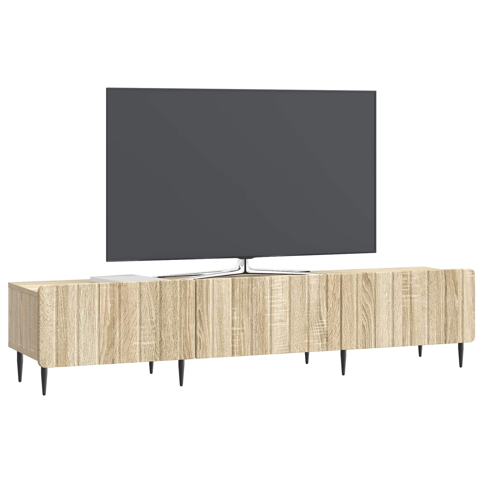 Ντουλάπι TV Sonoma Δρυς 147 x 34,5 x 32 εκ Επεξεργασμένο Ξύλο - Pakobazaar