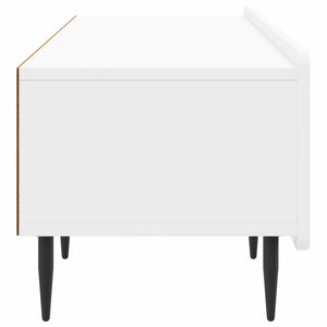 Ντουλάπι TV με συρτάρι Γυαλιστερό Λευκό 147 x 34,5 x 32 εκ - Pakobazaar