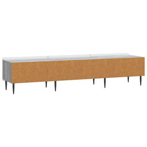 Ντουλάπι TV Γκρι Sonoma 147 x 34,5 x 32 εκ Επεξεργασμένο Ξύλο - Pakobazaar
