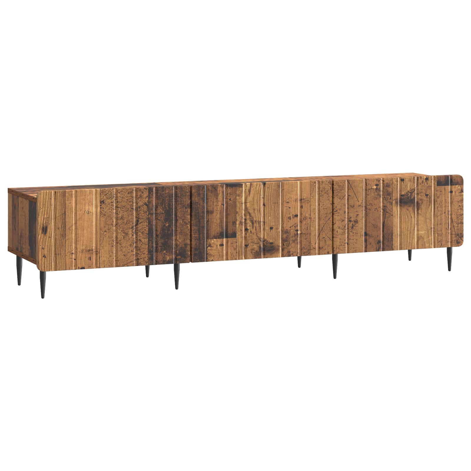 Ντουλάπι TV με συρτάρι Παλαιωμένο ξύλο 147 x 34,5 x 32 εκ - Pakobazaar