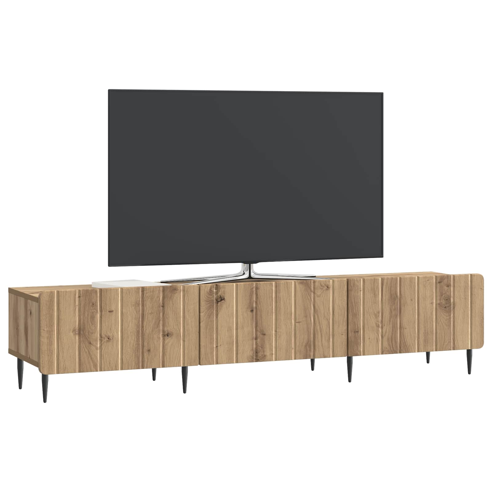 Ντουλάπι TV Artisan Δρυς 147 x 34,5 x 32 εκ Επεξεργασμένο Ξύλο - Pakobazaar