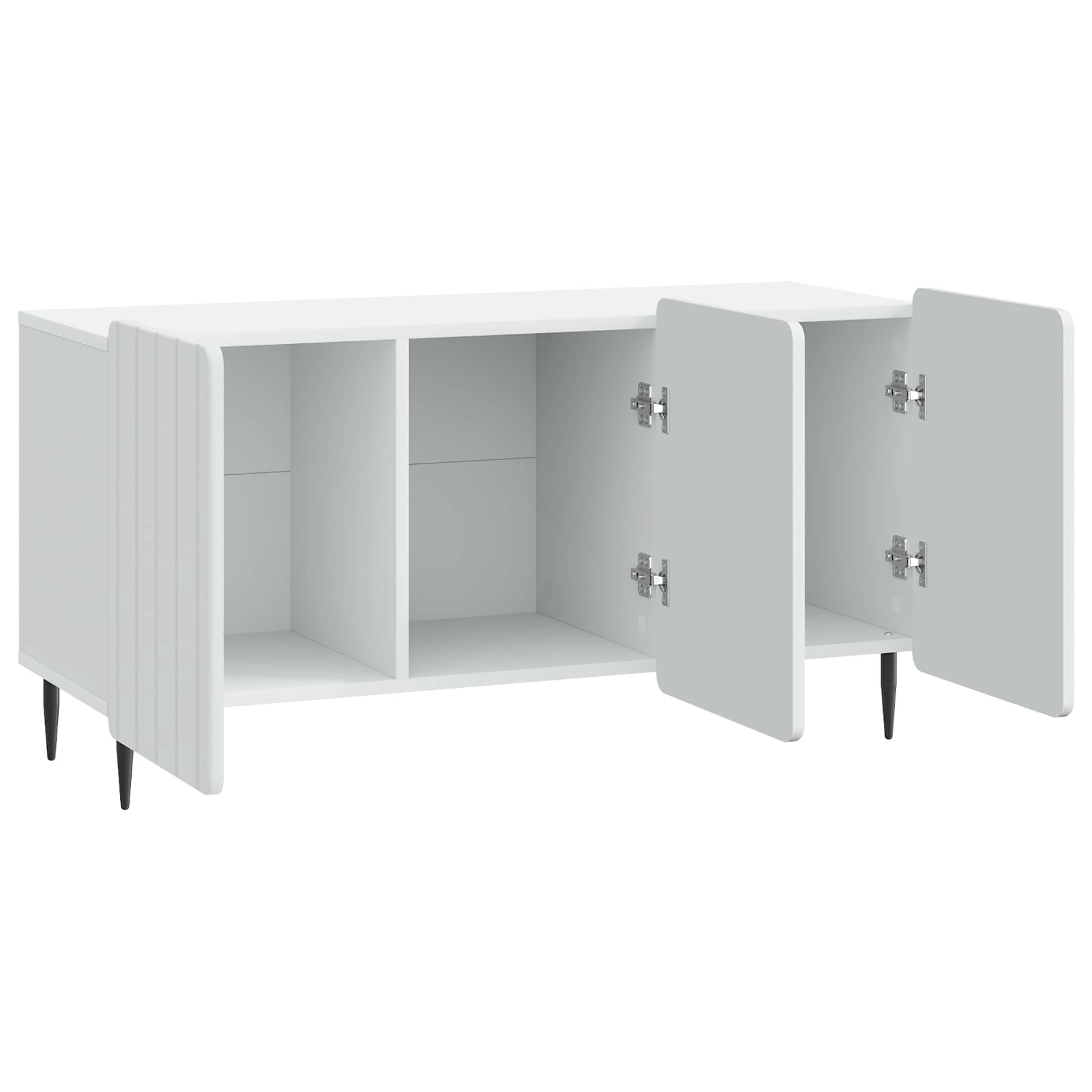 Ντουλάπι TV Λευκό 99 x 34,5 x 52 cm Επεξεργασμένο Ξύλο - Pakobazaar