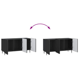 Ντουλάπι TV Μαύρο 99 x 34,5 x 52 cm Επεξεργασμένο Ξύλο - Pakobazaar
