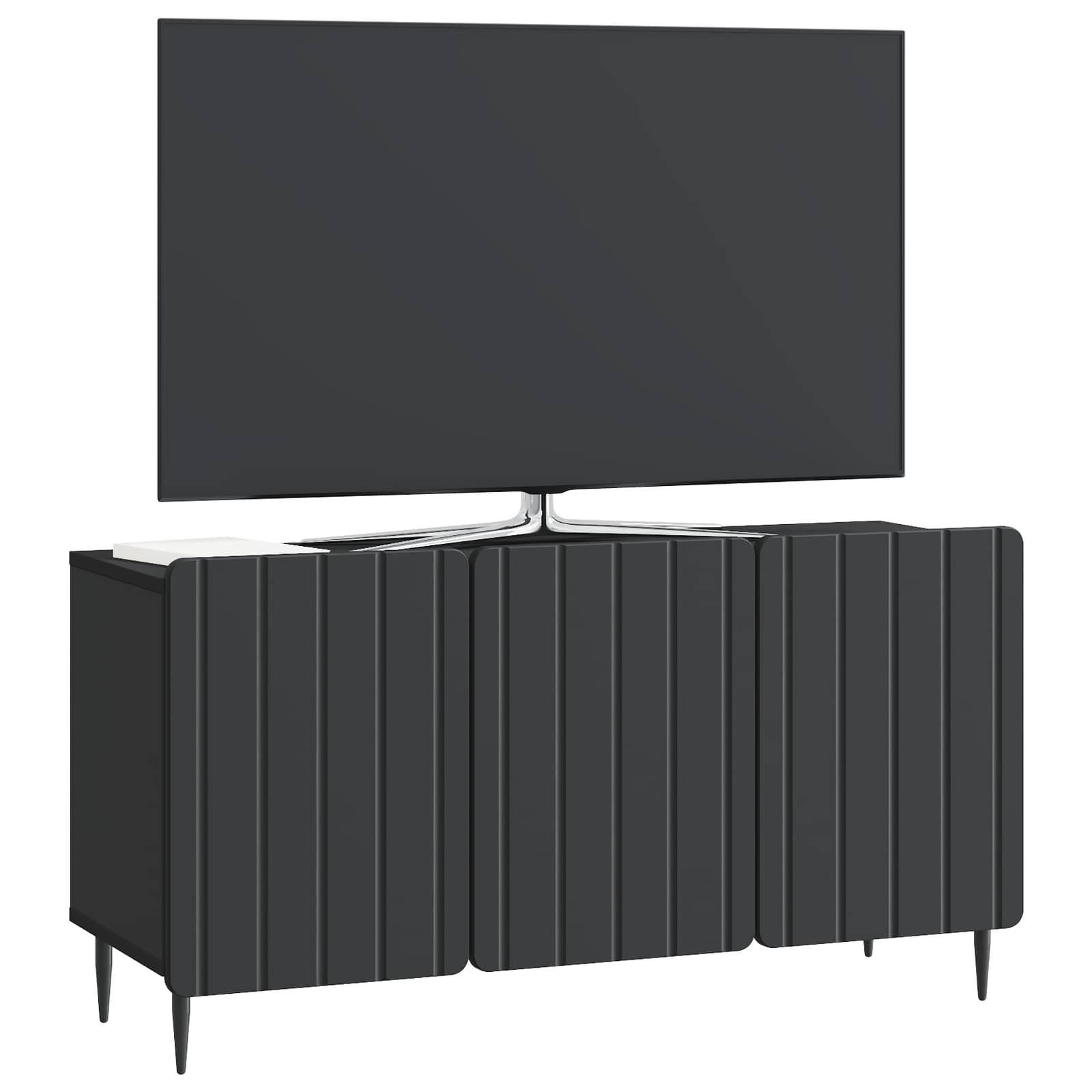 Ντουλάπι TV Μαύρο 99 x 34,5 x 52 cm Επεξεργασμένο Ξύλο - Pakobazaar
