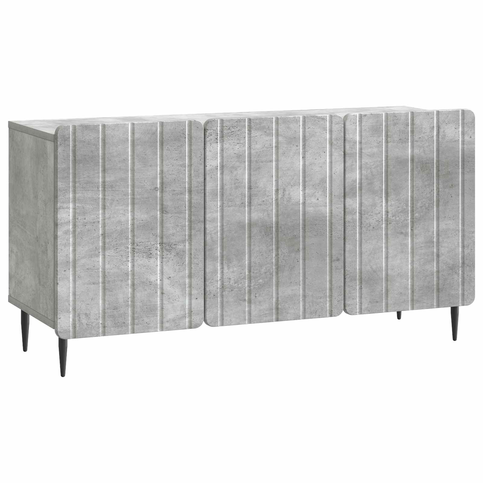 Ντουλάπι TV Γκρι Σκυροδέματος 99 x 34,5 x 52 cm - Pakobazaar