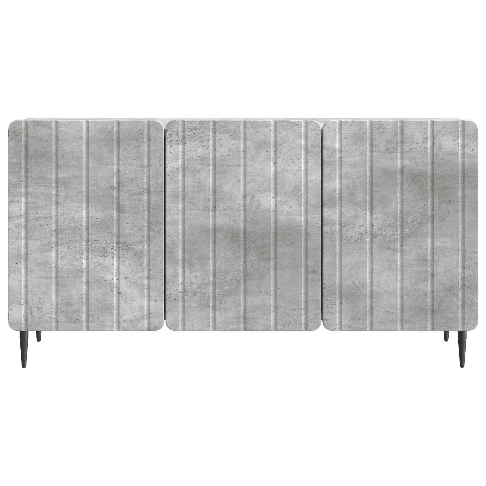 Ντουλάπι TV Γκρι Σκυροδέματος 99 x 34,5 x 52 cm - Pakobazaar