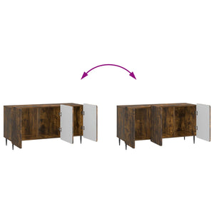 Ντουλάπι TV Καπνισμένο Ξύλο Δρυός 99 x 34,5 x 52 cm - Pakobazaar