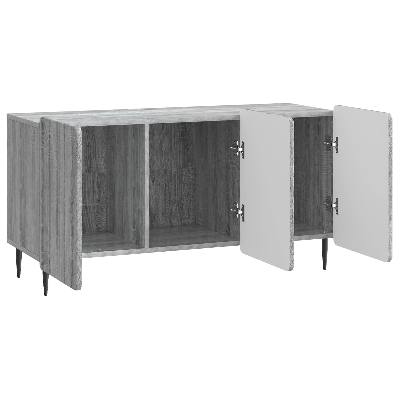 Ντουλάπι TV Γκρι Sonoma 99 x 34,5 x 52 cm Επεξεργασμένο Ξύλο - Pakobazaar