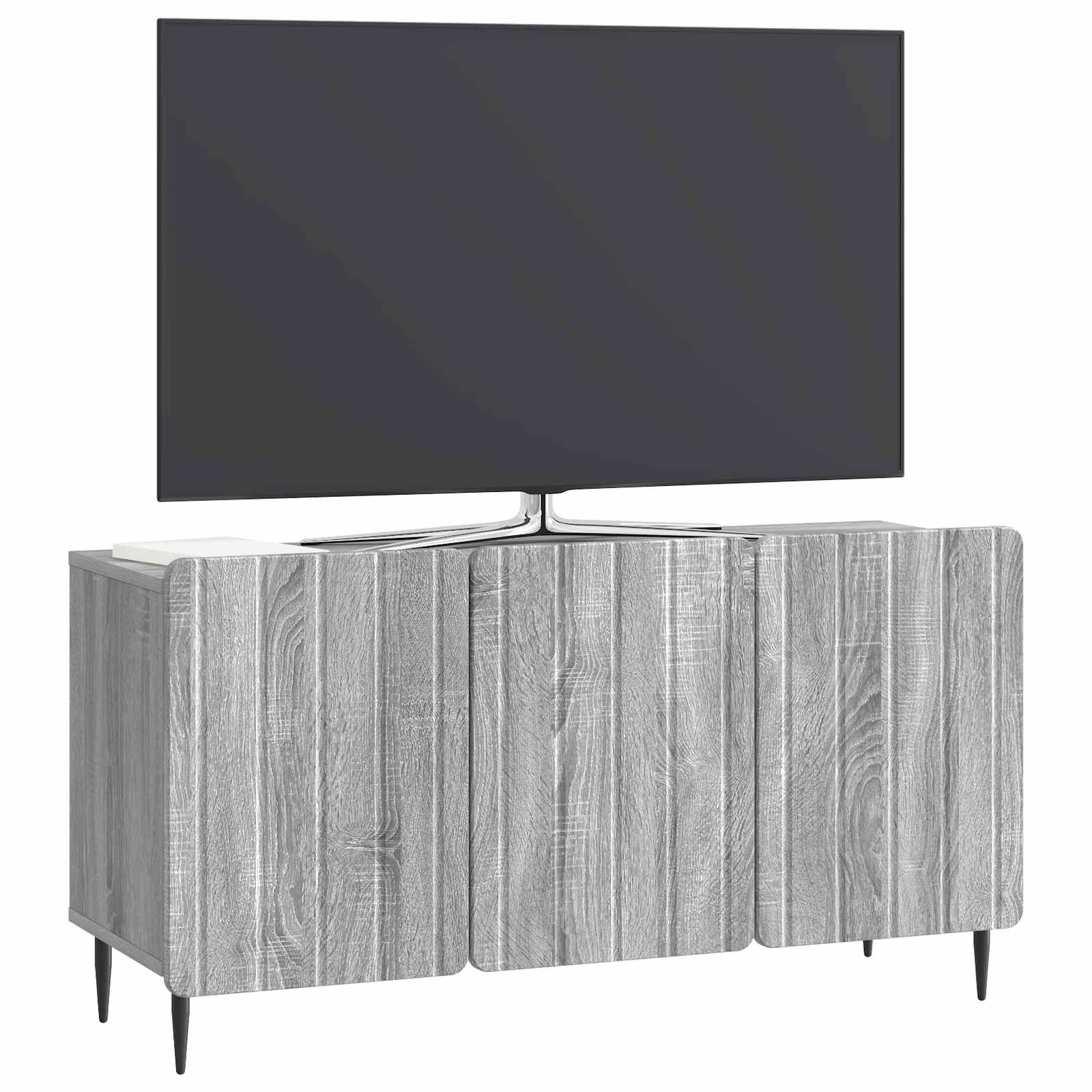 Ντουλάπι TV Γκρι Sonoma 99 x 34,5 x 52 cm Επεξεργασμένο Ξύλο - Pakobazaar
