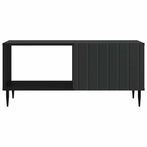 Τραπεζάκι σαλονιού Μαύρο 90 x 50 x 40 cm Επεξεργασμένο Ξύλο - Pakobazaar
