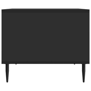 Τραπεζάκι σαλονιού Μαύρο 90 x 50 x 40 cm Επεξεργασμένο Ξύλο - Pakobazaar