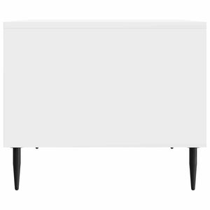 Τραπεζάκι σαλονιού Γυαλιστερό Λευκό 90 x 50 x 40 cm - Pakobazaar