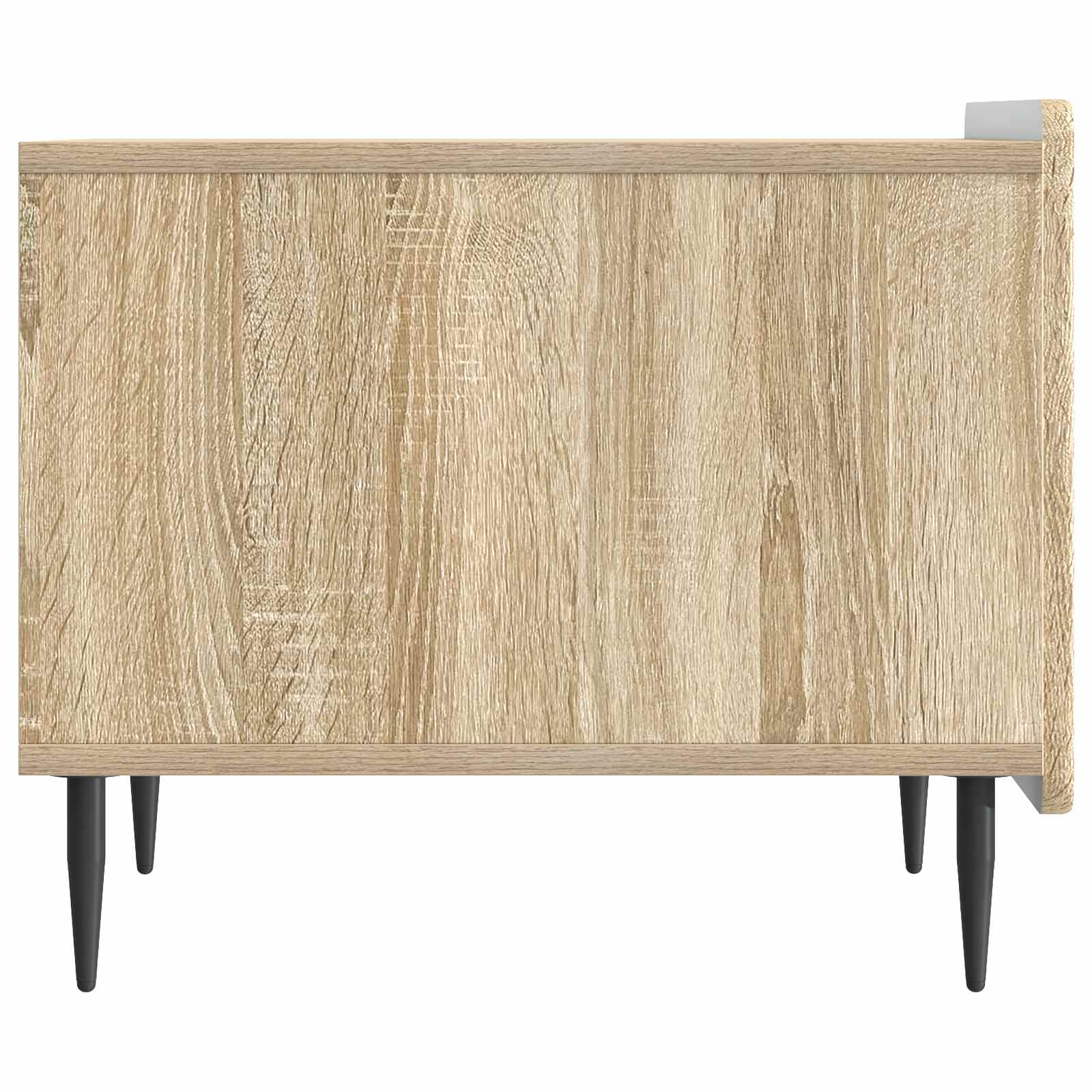 Τραπεζάκι σαλονιού με συρτάρι Sonoma Δρυς 49 x 50 x 42 εκ. - Pakobazaar