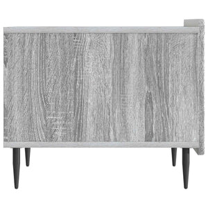 Τραπεζάκι σαλονιού με συρτάρι Γκρι Sonoma 49 x 50 x 42 εκ. - Pakobazaar