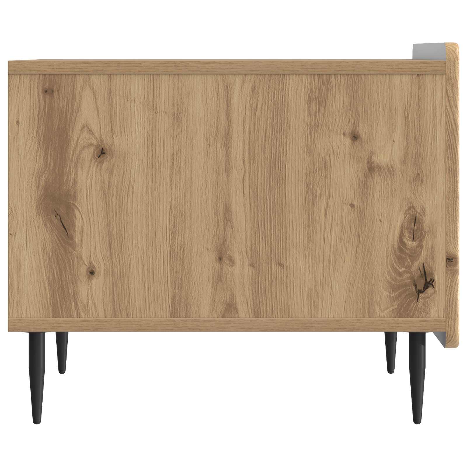Τραπεζάκι σαλονιού με συρτάρι Artisan Δρυς 49 x 50 x 42 εκ. - Pakobazaar