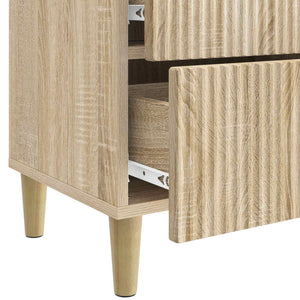 Κομοδίνο Sonoma Δρυς 43 x 34,5 x 48 εκ Επεξεργασμένο Ξύλο - Pakobazaar