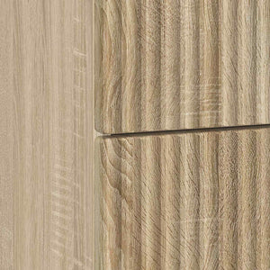 Κομοδίνο 2 pcs Sonoma Δρυς 43 x 34,5 x 48 εκ Επεξεργασμένο Ξύλο - Pakobazaar
