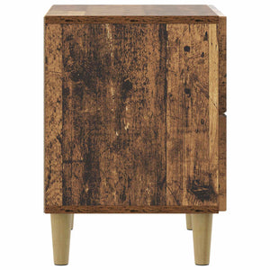 Κομοδίνο με συρτάρι 2 pcs Παλαιωμένο ξύλο 43 x 34,5 x 48 εκ - Pakobazaar