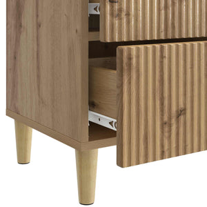 Κομοδίνο Artisan Δρυς 43 x 34,5 x 48 εκ Επεξεργασμένο Ξύλο - Pakobazaar