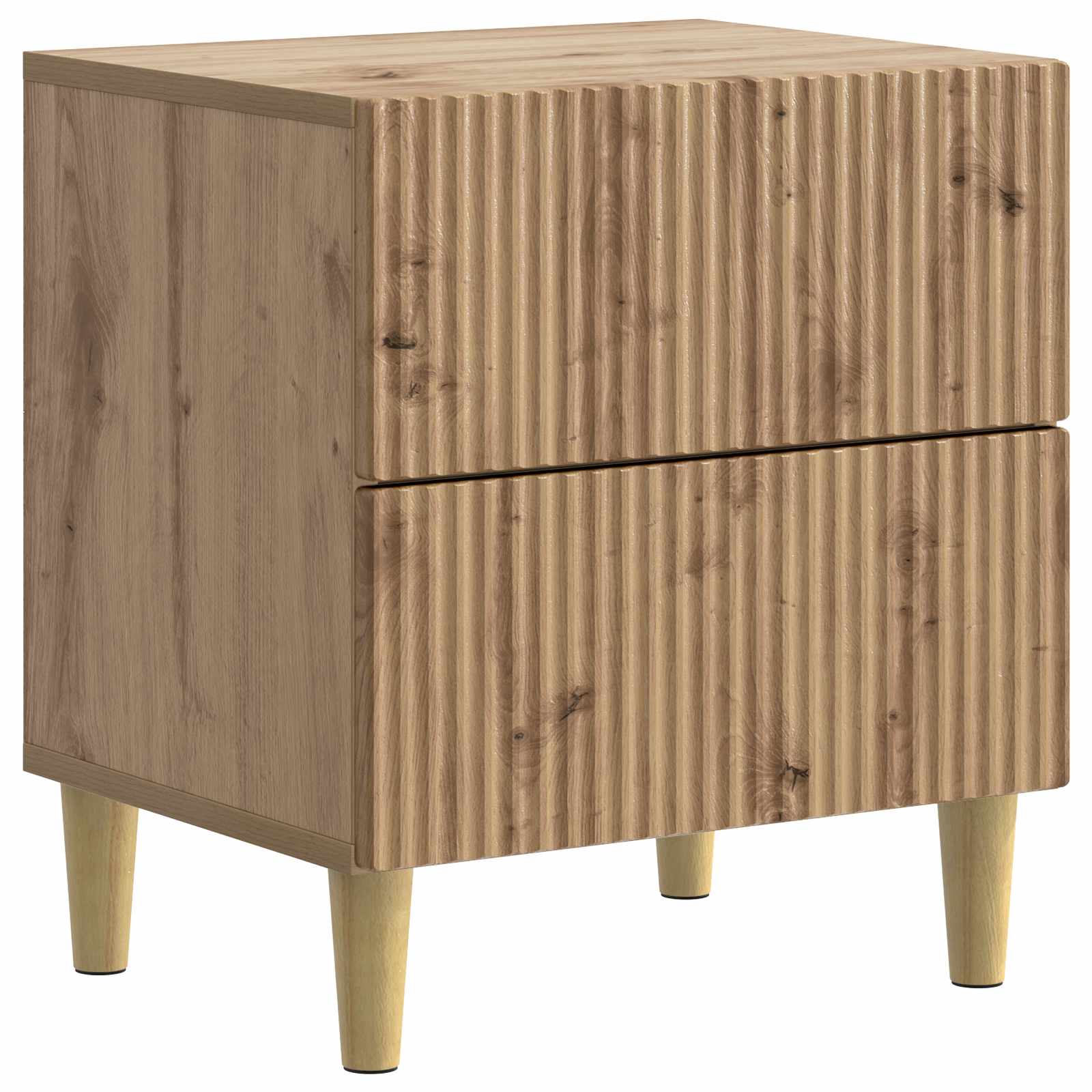 Κομοδίνο Artisan Δρυς 43 x 34,5 x 48 εκ Επεξεργασμένο Ξύλο - Pakobazaar