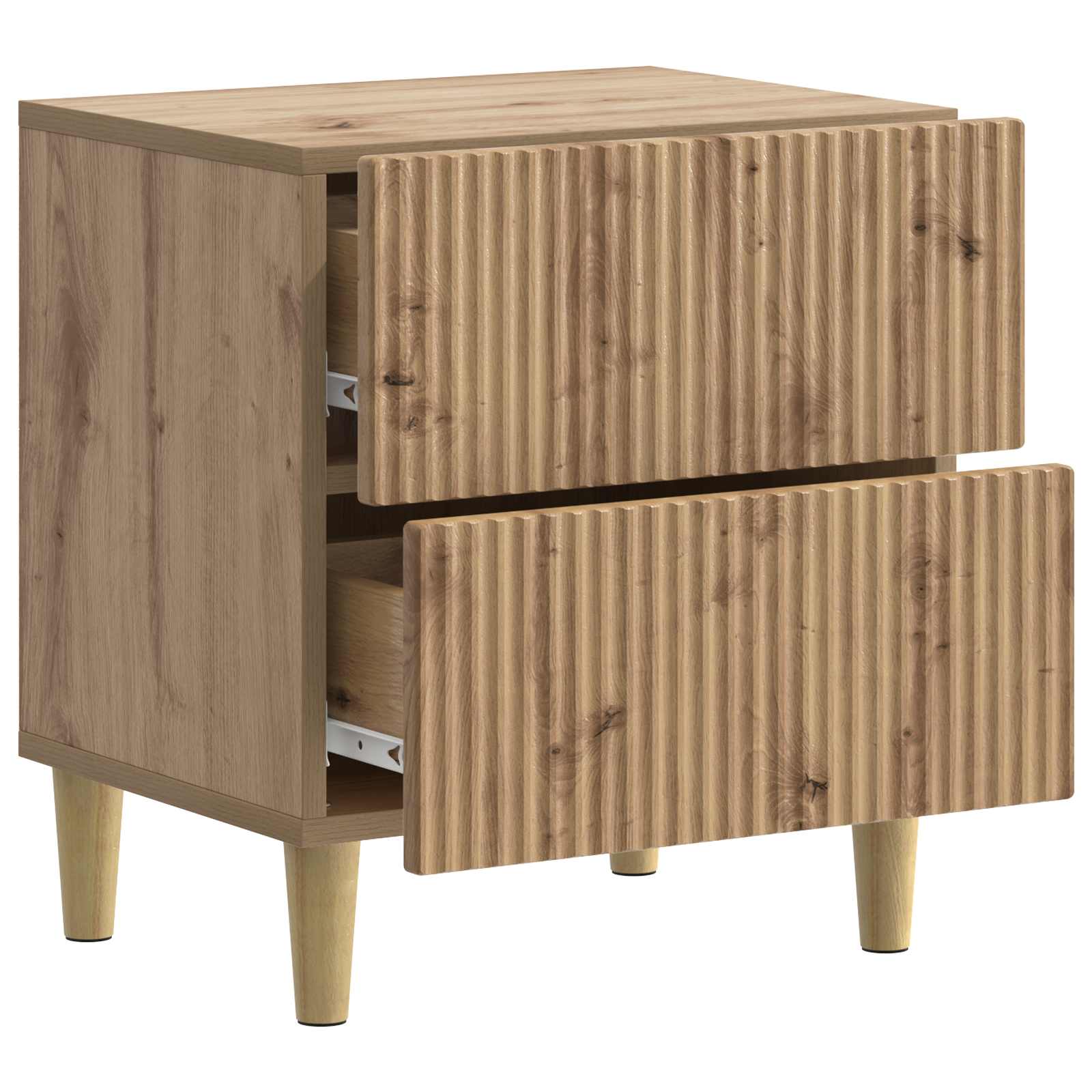 Κομοδίνο Artisan Δρυς 43 x 34,5 x 48 εκ Επεξεργασμένο Ξύλο - Pakobazaar