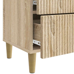 Κομοδίνο Sonoma Δρυς 62 x 34,5 x 48 εκ Επεξεργασμένο Ξύλο - Pakobazaar