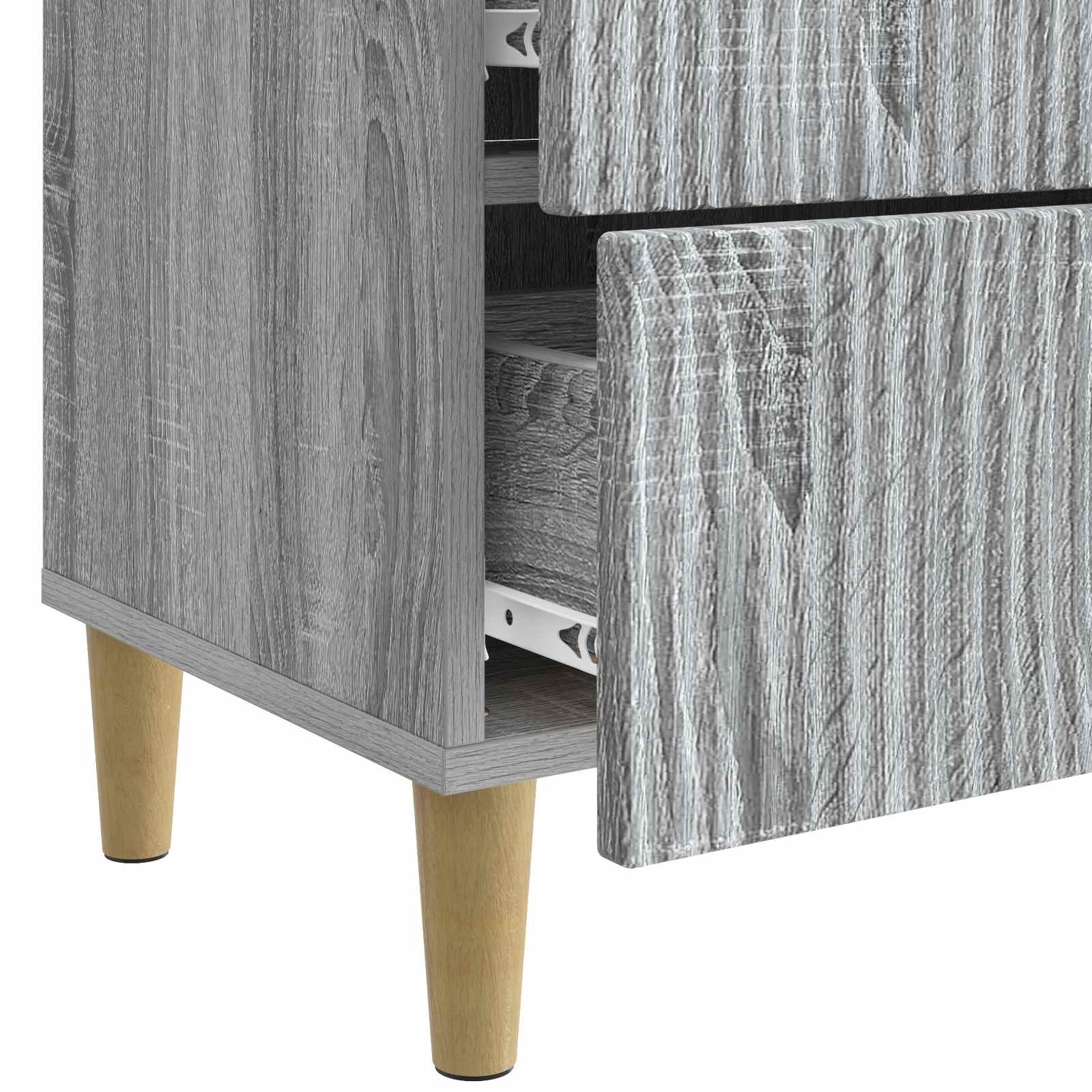 Κομοδίνο Γκρι Sonoma 62 x 34,5 x 48 εκ Επεξεργασμένο Ξύλο - Pakobazaar