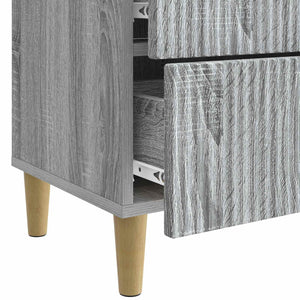 Κομοδίνο Γκρι Sonoma 62 x 34,5 x 48 εκ Επεξεργασμένο Ξύλο - Pakobazaar