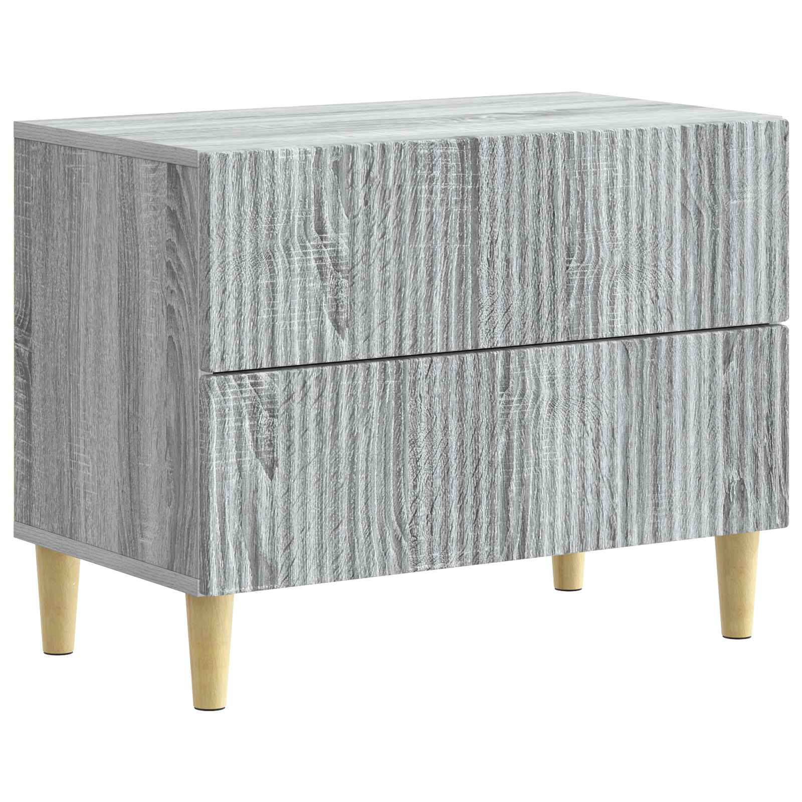Κομοδίνο Γκρι Sonoma 62 x 34,5 x 48 εκ Επεξεργασμένο Ξύλο - Pakobazaar
