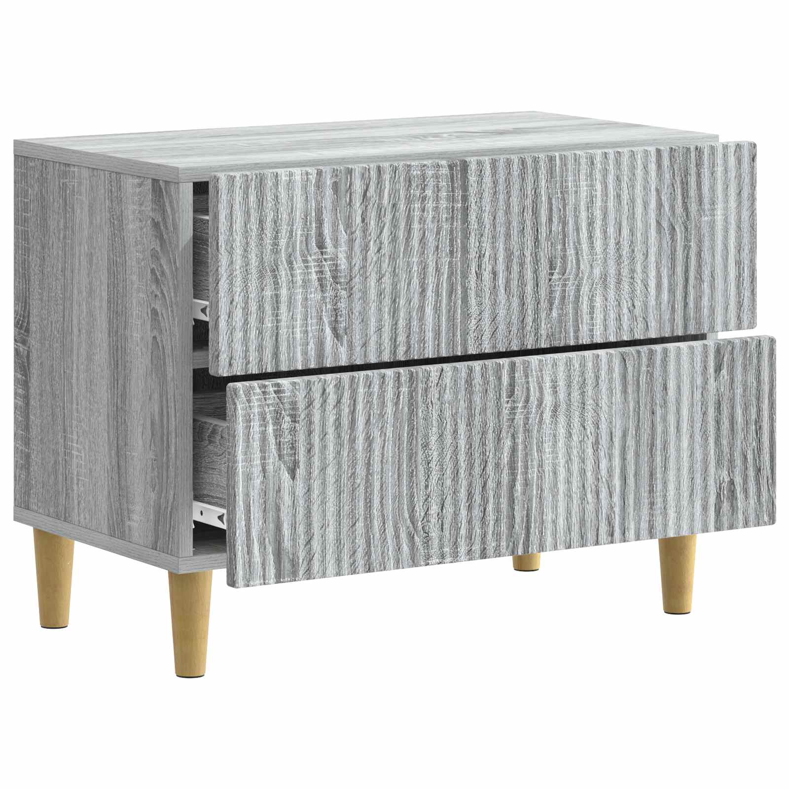 Κομοδίνο Γκρι Sonoma 62 x 34,5 x 48 εκ Επεξεργασμένο Ξύλο - Pakobazaar