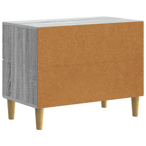 Κομοδίνο Γκρι Sonoma 62 x 34,5 x 48 εκ Επεξεργασμένο Ξύλο - Pakobazaar