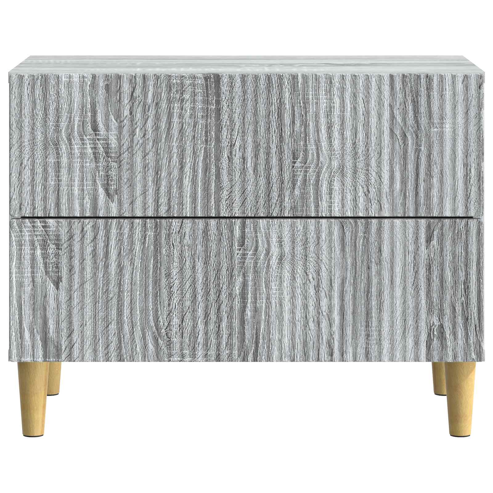 Κομοδίνο Γκρι Sonoma 62 x 34,5 x 48 εκ Επεξεργασμένο Ξύλο - Pakobazaar