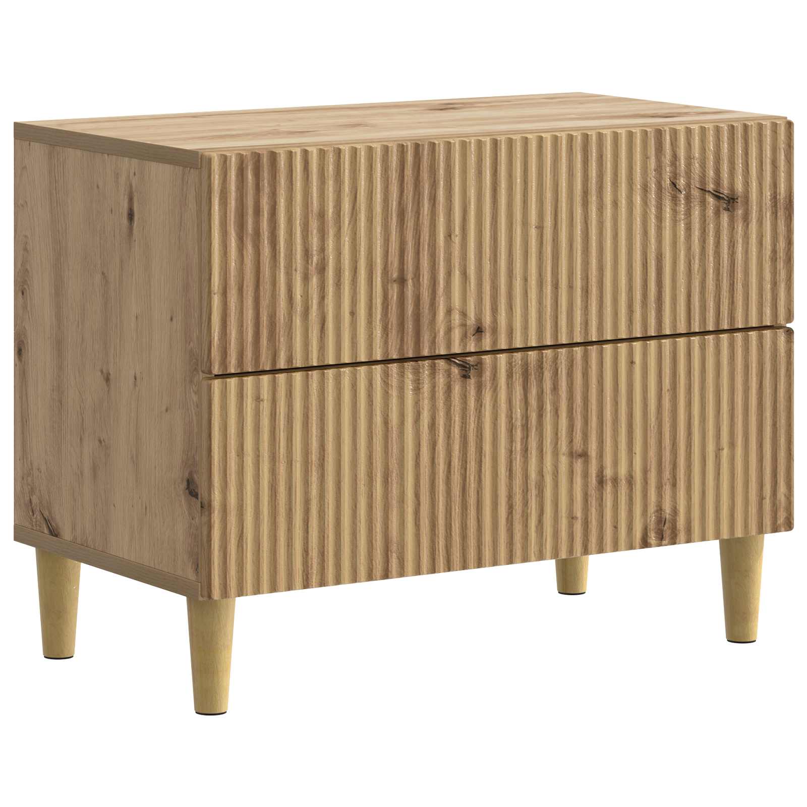 Κομοδίνο Artisan Δρυς 62 x 34,5 x 48 εκ Επεξεργασμένο Ξύλο - Pakobazaar