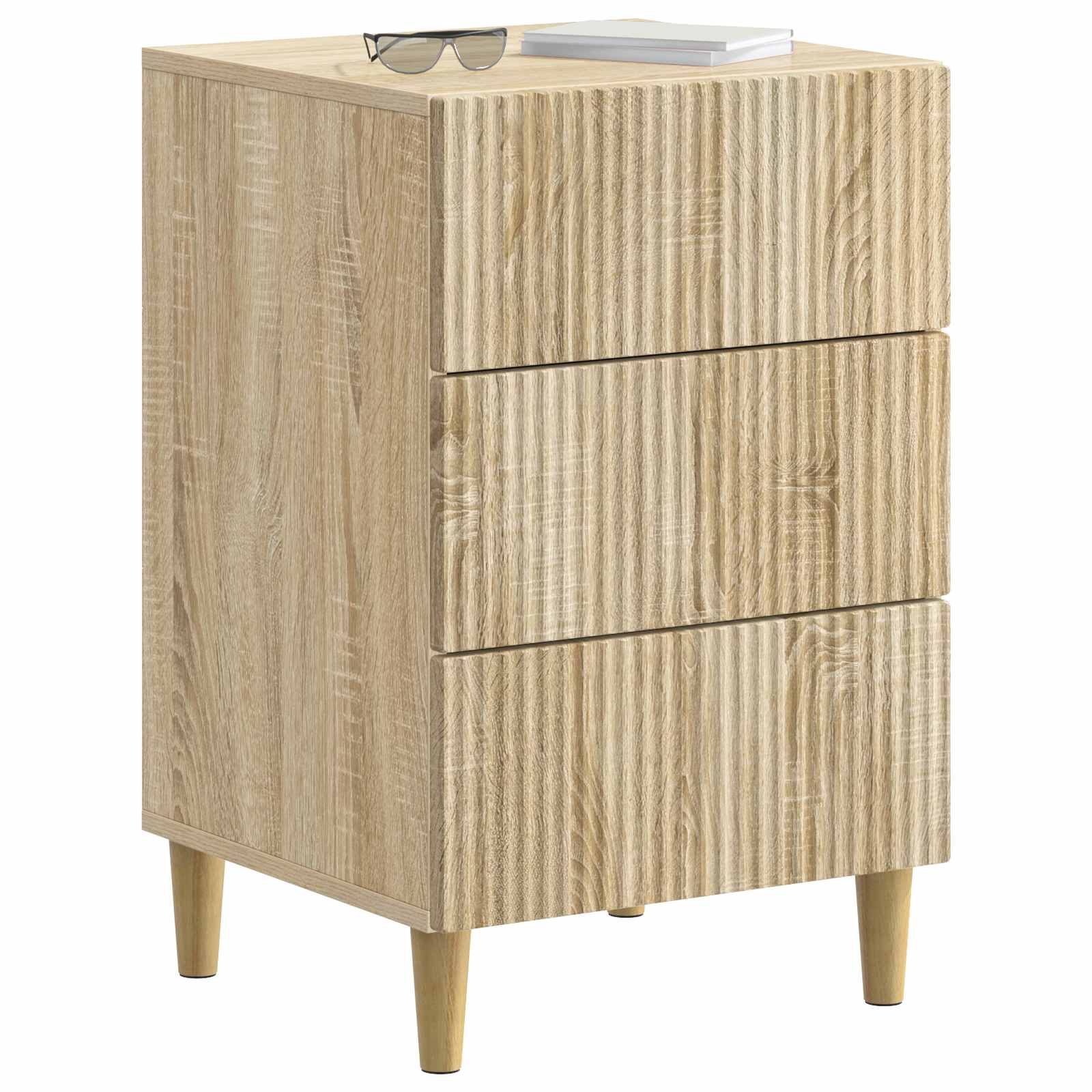 Κομοδίνο Sonoma Δρυς 43 x 41 x 66,5 εκ. Επεξεργασμένο Ξύλο - Pakobazaar