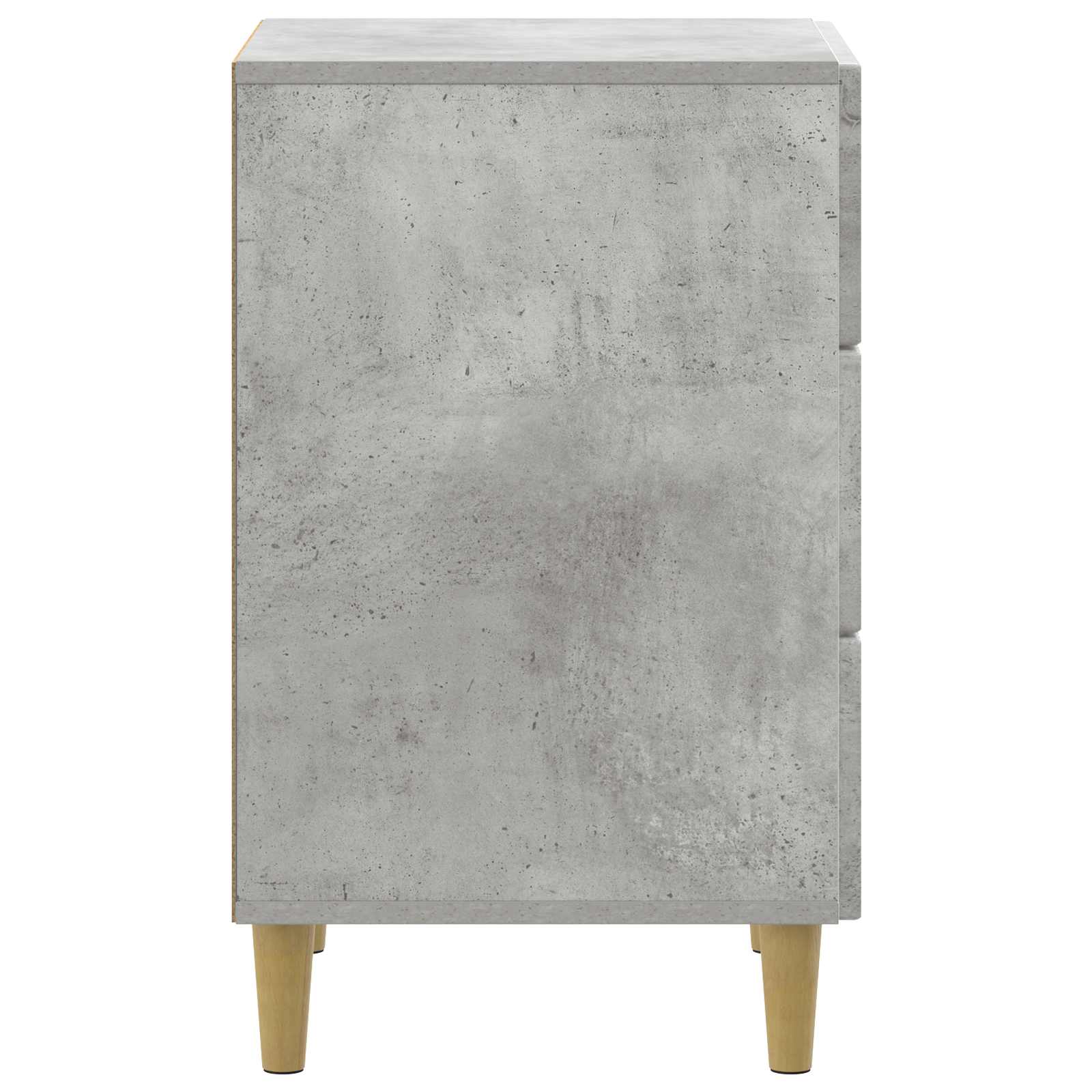 Κομοδίνο με συρτάρι Γκρι Σκυροδέματος 43 x 41 x 66,5 εκ. - Pakobazaar