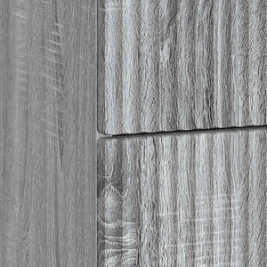 Κομοδίνο Γκρι Sonoma 43 x 41 x 66,5 εκ. Επεξεργασμένο Ξύλο - Pakobazaar