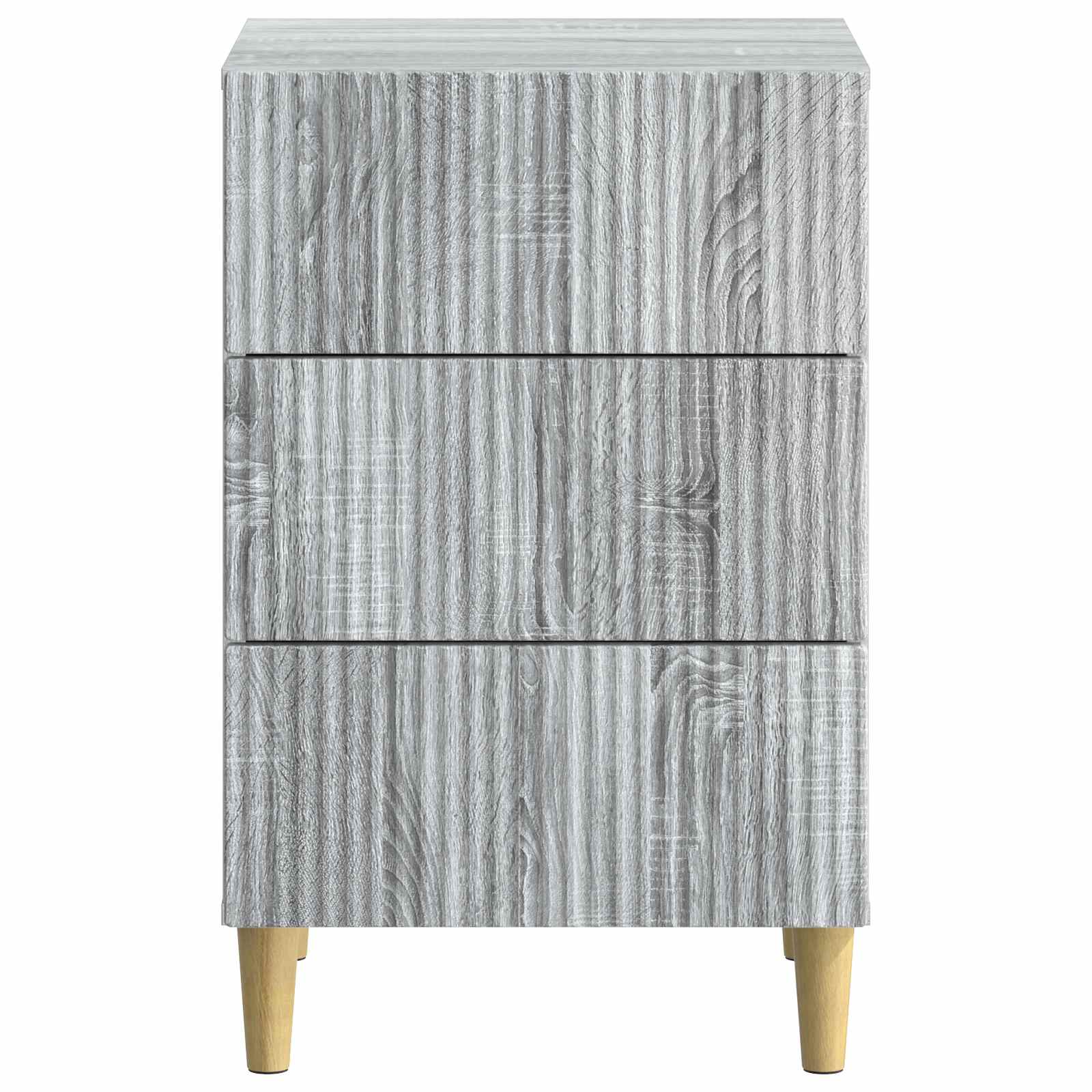 Κομοδίνο Γκρι Sonoma 43 x 41 x 66,5 εκ. Επεξεργασμένο Ξύλο - Pakobazaar