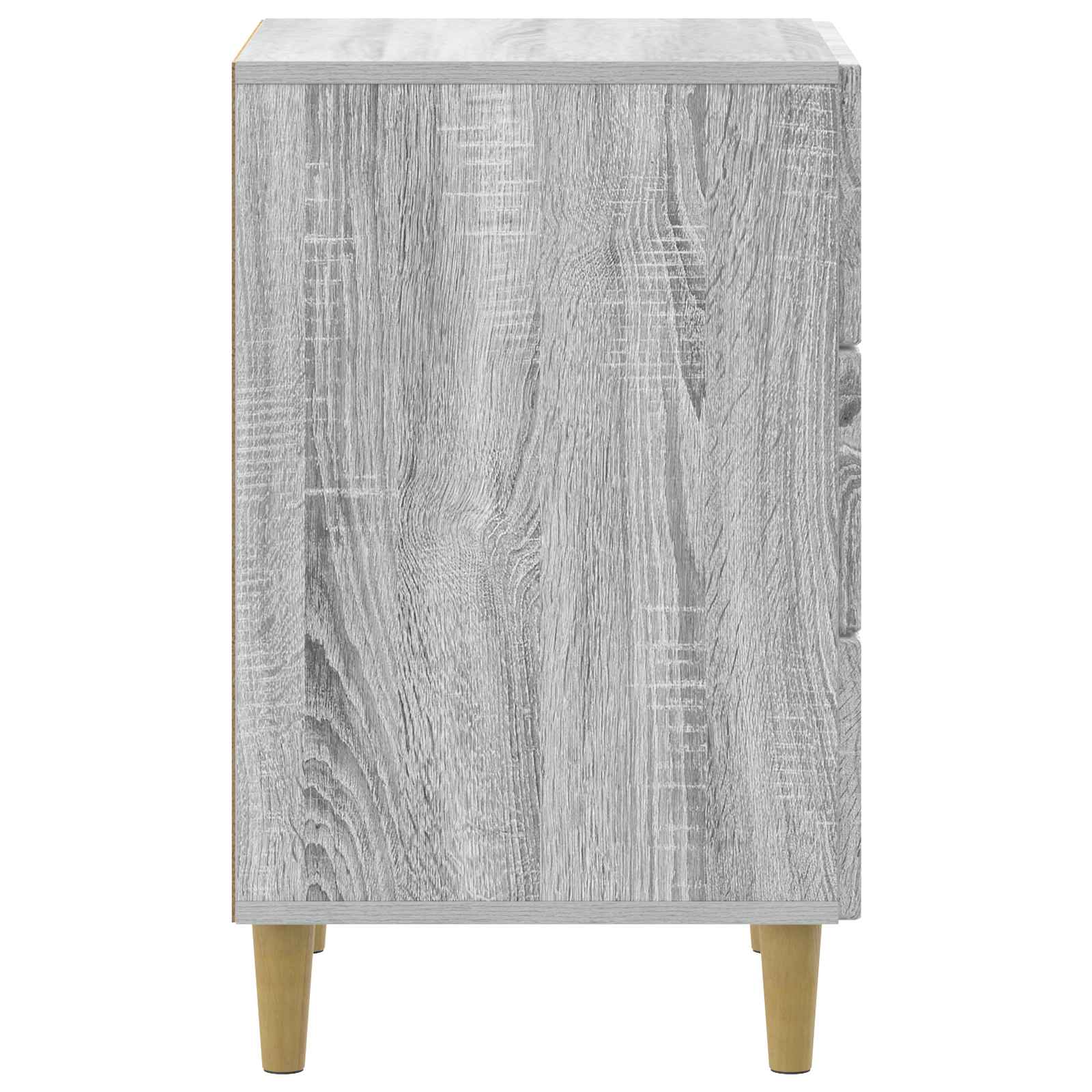 Κομοδίνο Γκρι Sonoma 43 x 41 x 66,5 εκ. Επεξεργασμένο Ξύλο - Pakobazaar