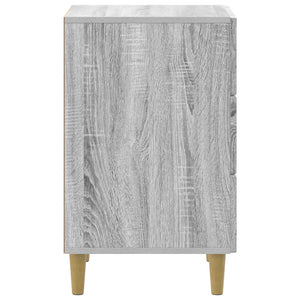 Κομοδίνο Γκρι Sonoma 43 x 41 x 66,5 εκ. Επεξεργασμένο Ξύλο - Pakobazaar