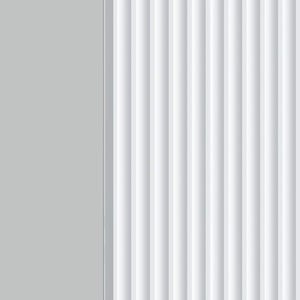 Κομοδίνο 2 pcs Λευκό 43 x 34,5 x 50 εκ Επεξεργασμένο Ξύλο - Pakobazaar