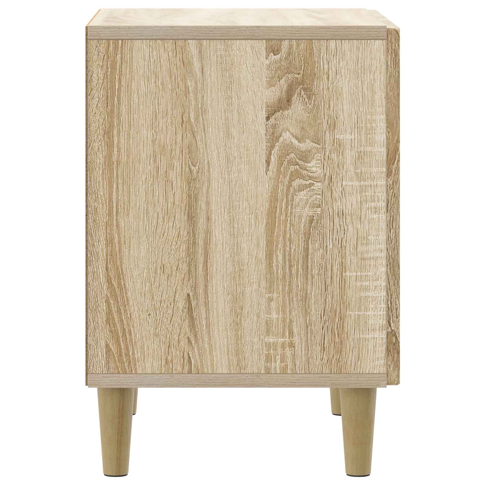 Κομοδίνο 2 pcs Sonoma Δρυς 43 x 34,5 x 50 εκ Επεξεργασμένο Ξύλο - Pakobazaar