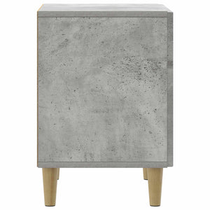 Κομοδίνο Γκρι Σκυροδέματος 43 x 34,5 x 50 εκ Επεξεργασμένο Ξύλο - Pakobazaar