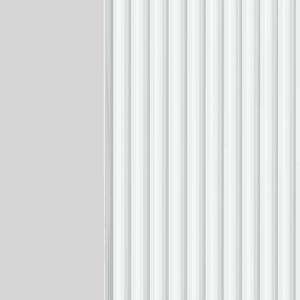 Κομοδίνο 2 pcs Γυαλιστερό Λευκό 43 x 34,5 x 50 εκ - Pakobazaar