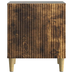 Κομοδίνο Καπνισμένο Ξύλο Δρυός 43 x 34,5 x 50 εκ - Pakobazaar