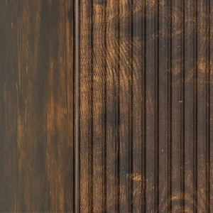 Κομοδίνο 2 pcs Καπνισμένο Ξύλο Δρυός 43 x 34,5 x 50 εκ - Pakobazaar