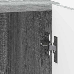 Κομοδίνο Γκρι Sonoma 43 x 34,5 x 50 εκ Επεξεργασμένο Ξύλο - Pakobazaar