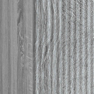 Κομοδίνο 2 pcs Γκρι Sonoma 43 x 34,5 x 50 εκ Επεξεργασμένο Ξύλο - Pakobazaar